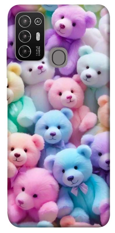 Чохол itsPrint Teddy bears для ZTE Blade A52, дитячі, купити оптом з доставкою