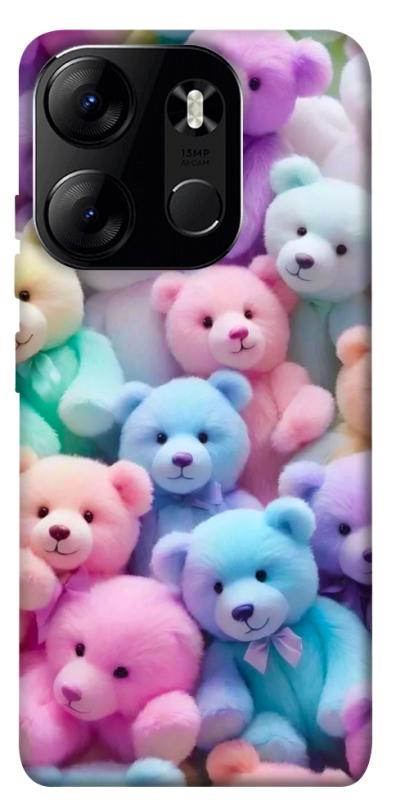 Чехол itsPrint Teddy bears для Tecno Spark Go 2023, детские, купить оптом с доставкой