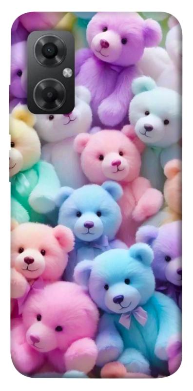 Чохол itsPrint Teddy bears для Xiaomi Redmi Note 11R, дитячі, купити оптом з доставкою