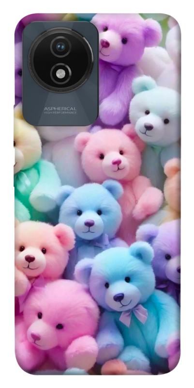 Чохол itsPrint Teddy bears для Vivo Y02, дитячі, купити оптом з доставкою