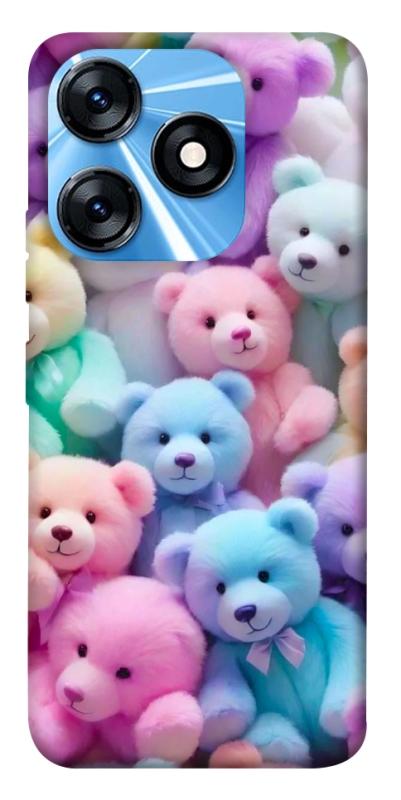 Чохол itsPrint Teddy bears для TECNO Spark 10 Pro, дитячі, купити оптом з доставкою