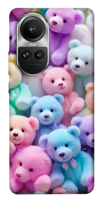 Чехол itsPrint Teddy bears для Oppo Reno 10, детские, купить оптом с доставкой