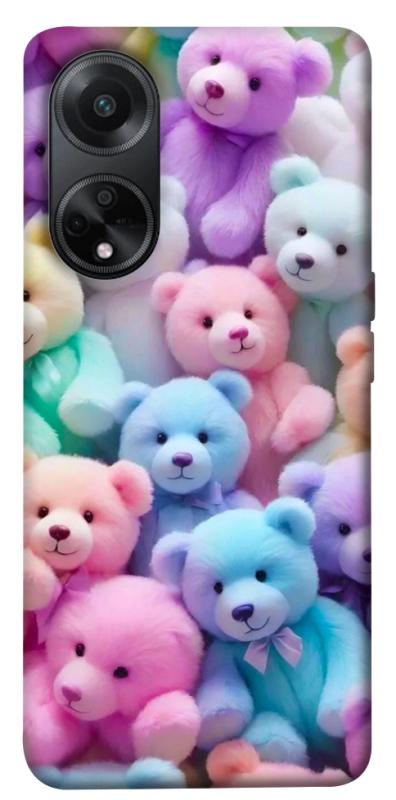Чехол itsPrint Teddy bears для Oppo A58 4G, детские, купить оптом с доставкой