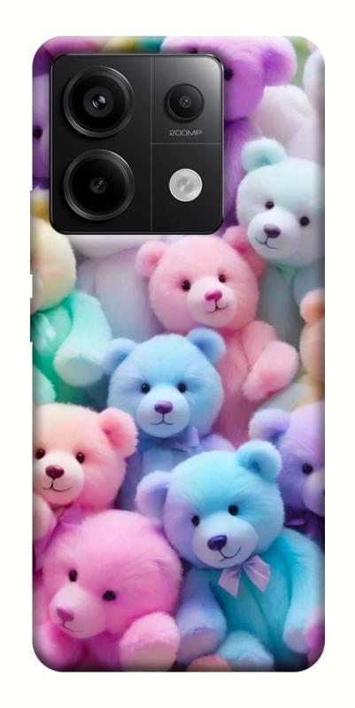 Чохол itsPrint Teddy bears для Xiaomi Redmi Note 13 Pro 4G, дитячі, купити оптом з доставкою
