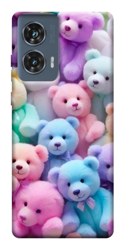 Чохол itsPrint Teddy bears для Motorola Edge 50 Fusion, дитячі, купити оптом з доставкою