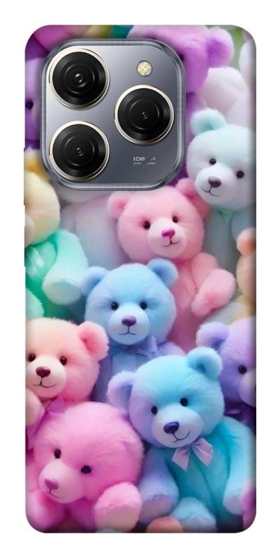 Чохол itsPrint Teddy bears для TECNO Spark 20 Pro, дитячі, купити оптом з доставкою
