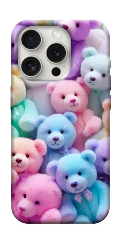 Чохол itsPrint Teddy bears для Apple iPhone 16 Pro (6.3"), дитячі, купити оптом з доставкою