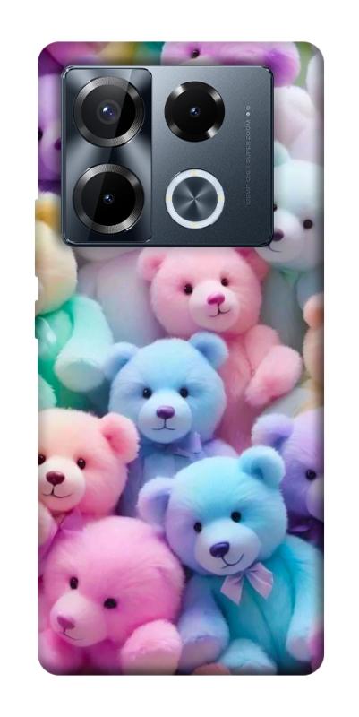 Чохол itsPrint Teddy bears для Infinix Note 40 Pro 4G, дитячі, купити оптом з доставкою