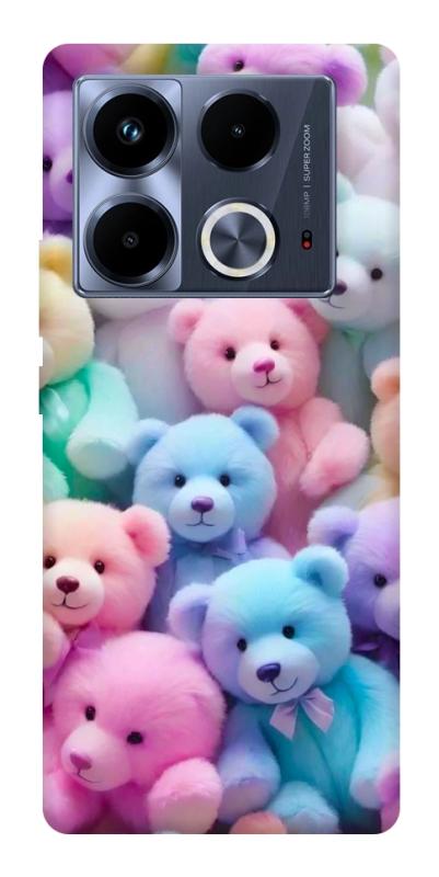 Чохол itsPrint Teddy bears для Infinix Note 40 4G, дитячі, купити оптом з доставкою