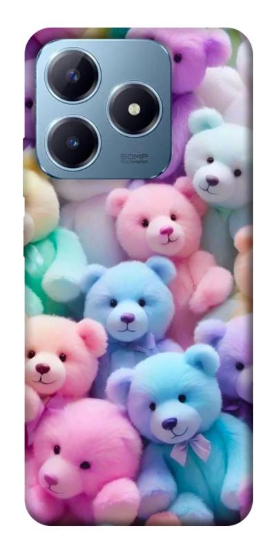 Чохол itsPrint Teddy bears для Realme C63 4G, дитячі, купити оптом з доставкою