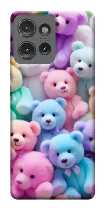 Чохол itsPrint Teddy bears для Motorola Edge 50, дитячі, купити оптом з доставкою