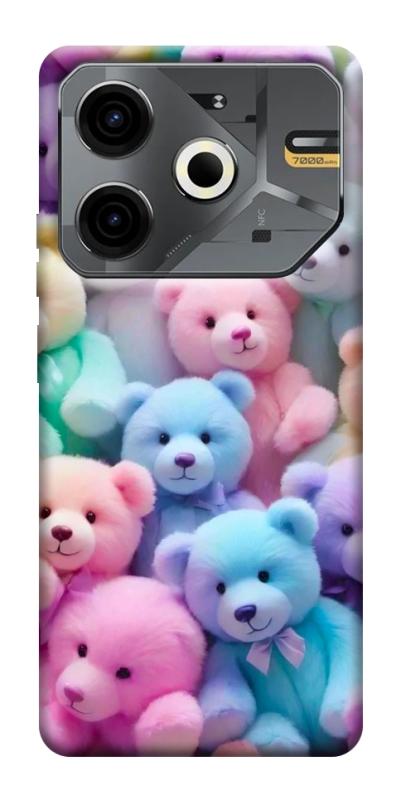 Чехол itsPrint Teddy bears для TECNO Pova 6 Neo (LI6), детские, купить оптом с доставкой