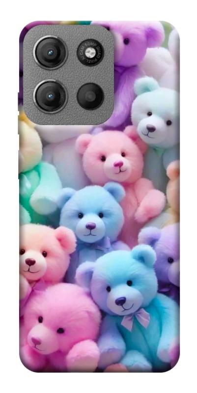 Чохол itsPrint Teddy bears для Motorola Moto G15 4G, дитячі, купити оптом з доставкою