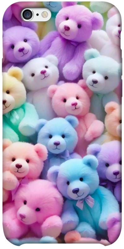 Чехол itsPrint Teddy bears для Apple iPhone 6/6s plus (5.5"), детские, купить оптом с доставкой