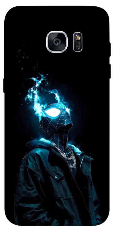 Чехол itsPrint Black spiderman для Samsung G935F Galaxy S7 Edge, детские, купить оптом с доставкой