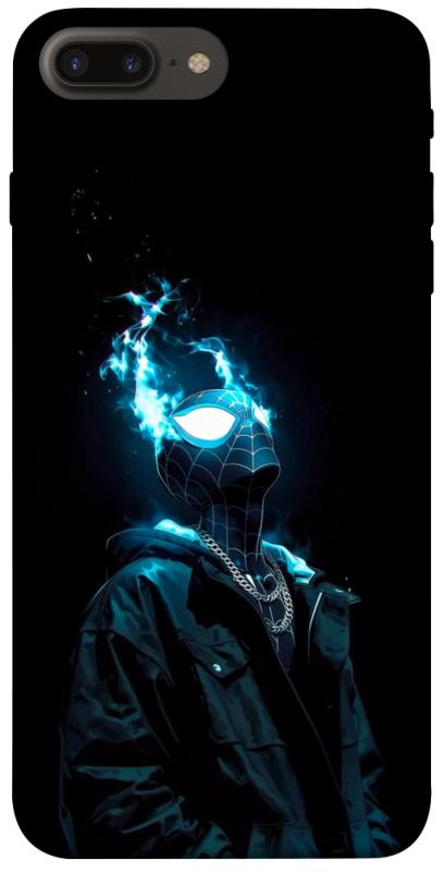 Чехол itsPrint Black spiderman для Apple iPhone 7 plus / 8 plus (5.5"), детские, купить оптом с доставкой