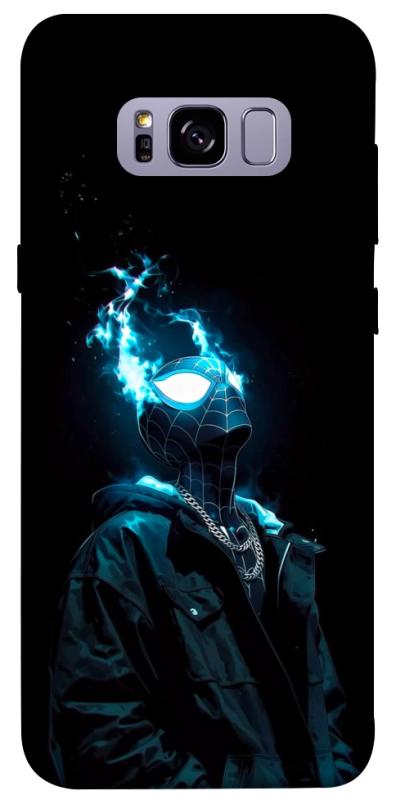 Чехол itsPrint Black spiderman для Samsung G955 Galaxy S8 Plus, детские, купить оптом с доставкой