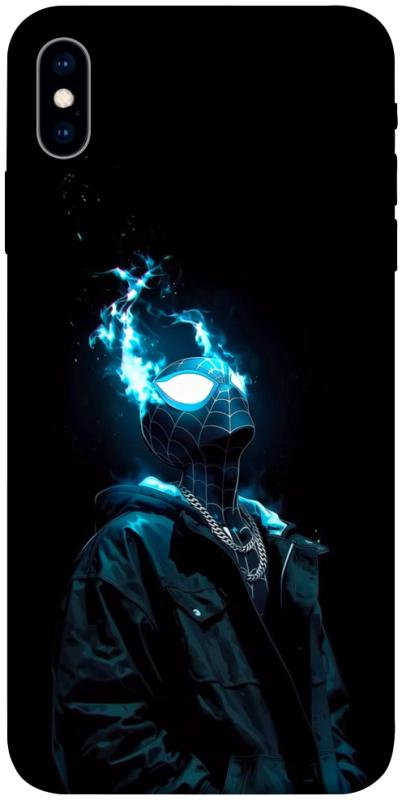 Чехол itsPrint Black spiderman для Apple iPhone X (5.8"), детские, купить оптом с доставкой