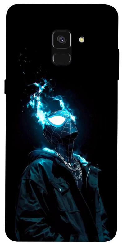 Чехол itsPrint Black spiderman для Samsung A530 Galaxy A8 (2018), детские, купить оптом с доставкой