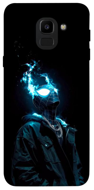 Чехол itsPrint Black spiderman для Samsung J600F Galaxy J6 (2018), детские, купить оптом с доставкой