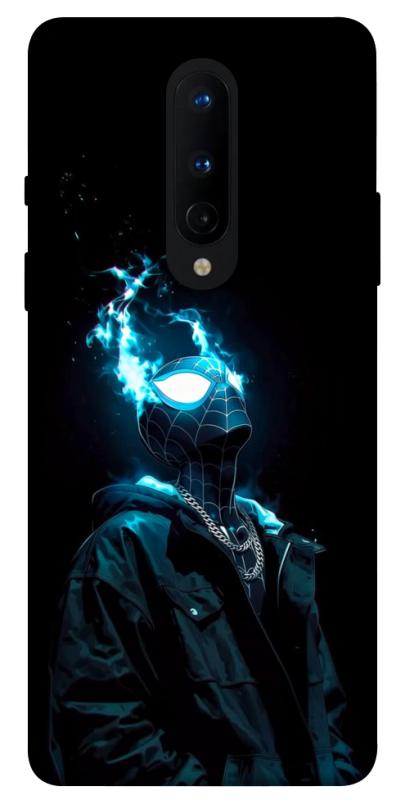 Чехол itsPrint Black spiderman для OnePlus 8, детские, купить оптом с доставкой