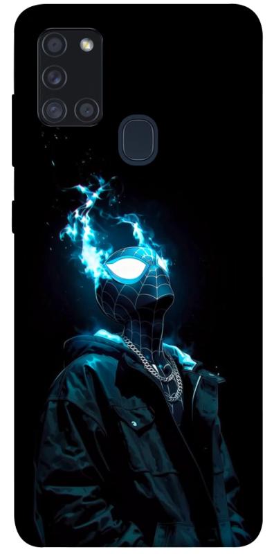 Чехол itsPrint Black spiderman для Samsung Galaxy A21s, детские, купить оптом с доставкой