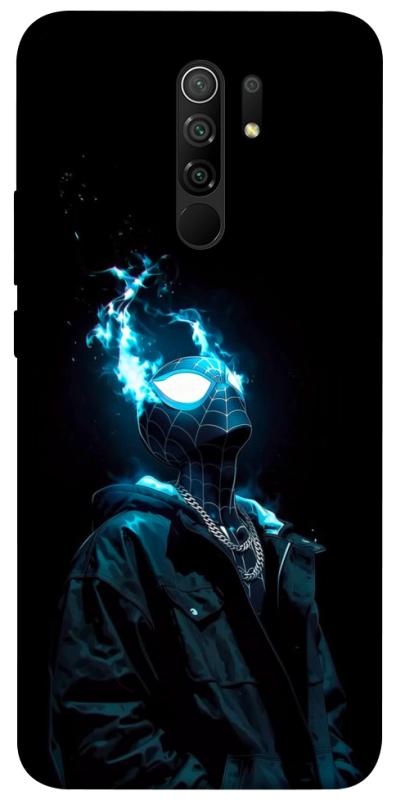 Чехол itsPrint Black spiderman для Xiaomi Redmi 9, детские, купить оптом с доставкой