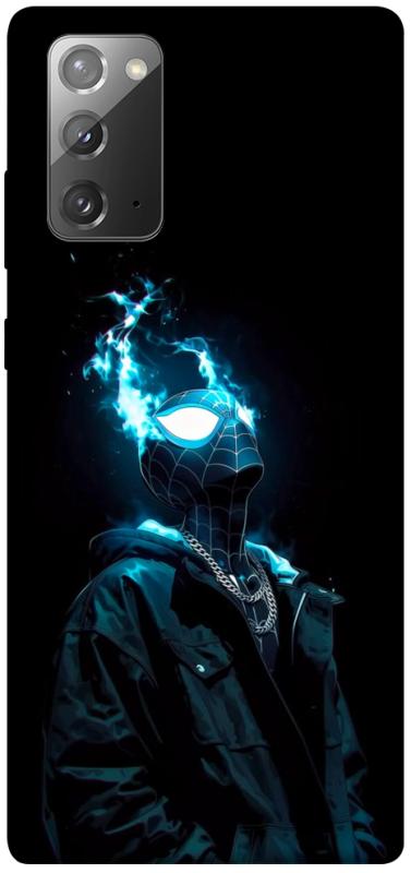 Чехол itsPrint Black spiderman для Samsung Galaxy Note 20, детские, купить оптом с доставкой