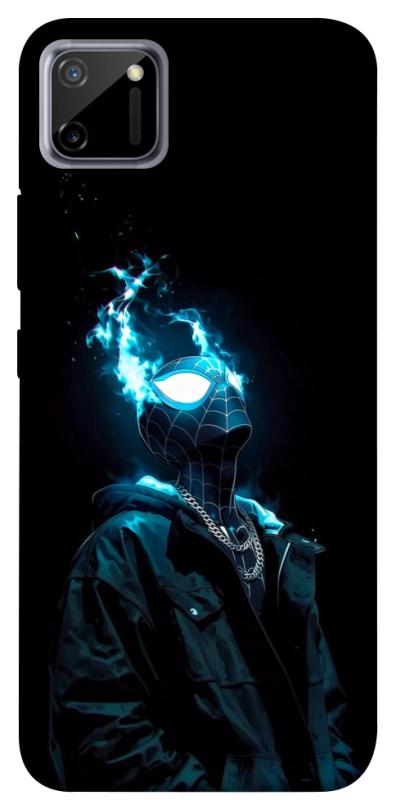 Чохол itsPrint Black spiderman для Realme C11, дитячі, купити оптом з доставкою