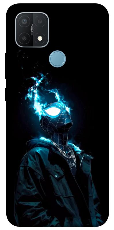 Чехол itsPrint Black spiderman для Oppo A15s / A15, детские, купить оптом с доставкой