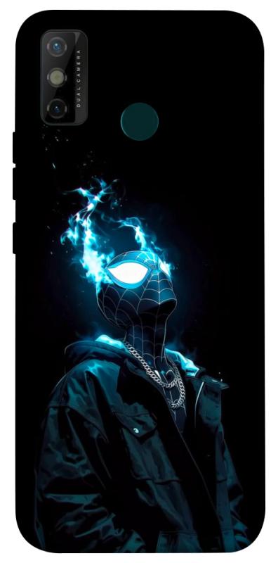 Чохол itsPrint Black spiderman для TECNO Spark 6 Go, дитячі, купити оптом з доставкою