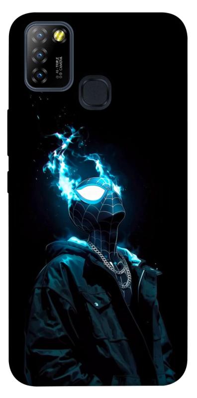 Чехол itsPrint Black spiderman для Infinix Hot 10 Lite, детские, купить оптом с доставкой