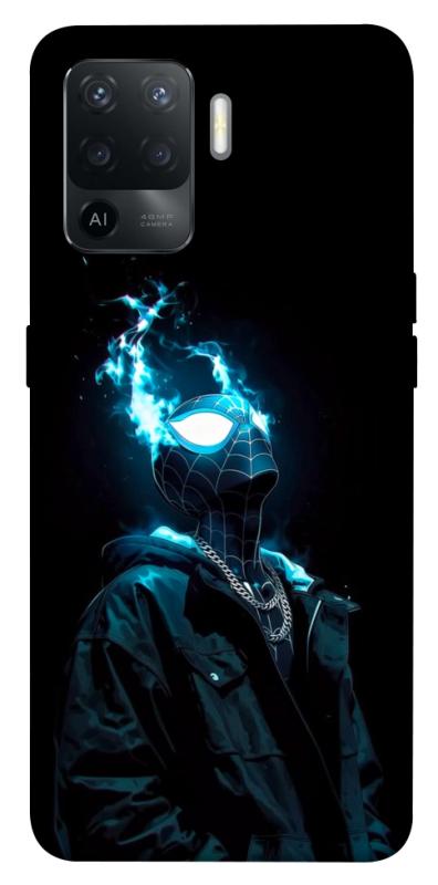 Чехол itsPrint Black spiderman для Oppo Reno 5 Lite, детские, купить оптом с доставкой