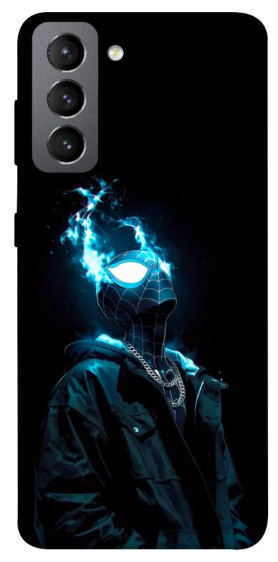 Чехол itsPrint Black spiderman для Samsung Galaxy S21 FE, детские, купить оптом с доставкой