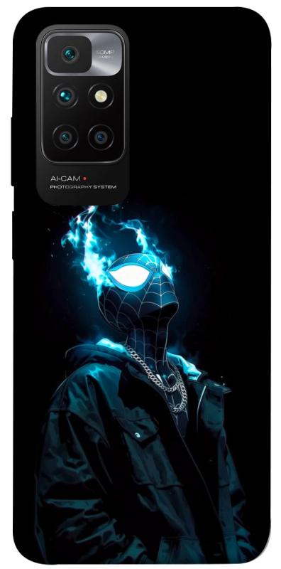 Чехол itsPrint Black spiderman для Xiaomi Redmi 10, детские, купить оптом с доставкой