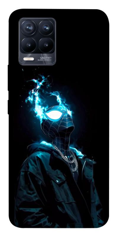 Чохол itsPrint Black spiderman для Realme 8, дитячі, купити оптом з доставкою