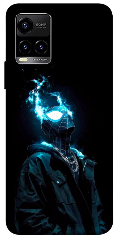Чехол itsPrint Black spiderman для Vivo Y21 / Y33s, детские, купить оптом с доставкой