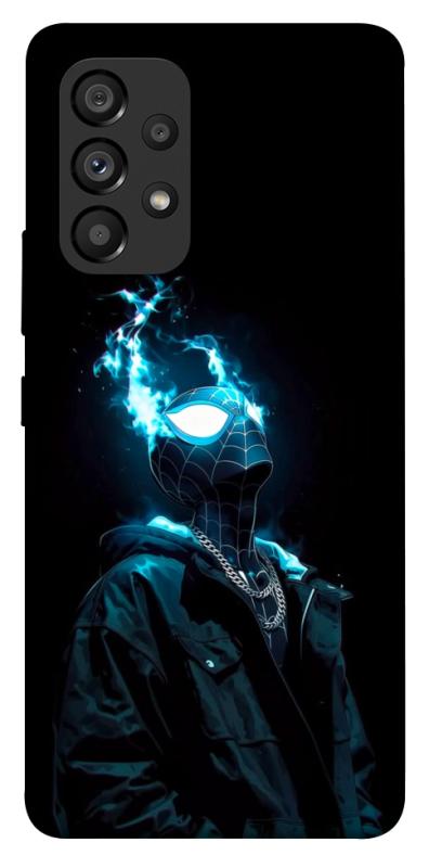 Чехол itsPrint Black spiderman для Samsung Galaxy A53 5G, детские, купить оптом с доставкой
