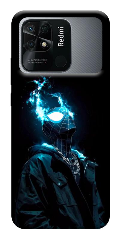 Чехол itsPrint Black spiderman для Xiaomi Redmi 10C, детские, купить оптом с доставкой