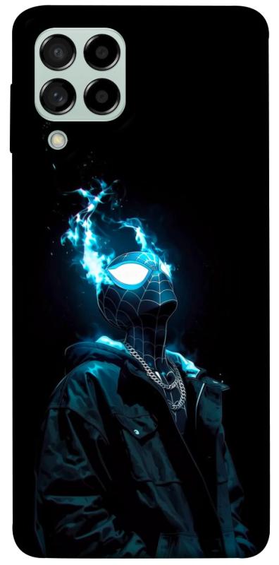 Чехол itsPrint Black spiderman для Samsung Galaxy M53 5G, детские, купить оптом с доставкой