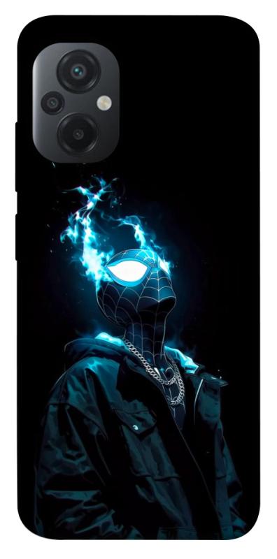 Чехол itsPrint Black spiderman для Xiaomi Poco M5, детские, купить оптом с доставкой