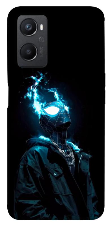 Чехол itsPrint Black spiderman для Oppo A96, детские, купить оптом с доставкой