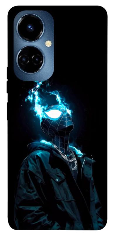 Чехол itsPrint Black spiderman для TECNO Camon 19 (CI6n) / 19 Pro (CI8n), детские, купить оптом с доставкой