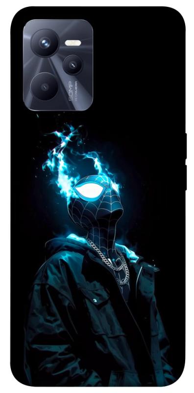 Чохол itsPrint Black spiderman для Realme C35, дитячі, купити оптом з доставкою