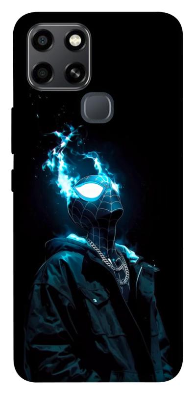 Чехол itsPrint Black spiderman для Infinix Smart 6, детские, купить оптом с доставкой