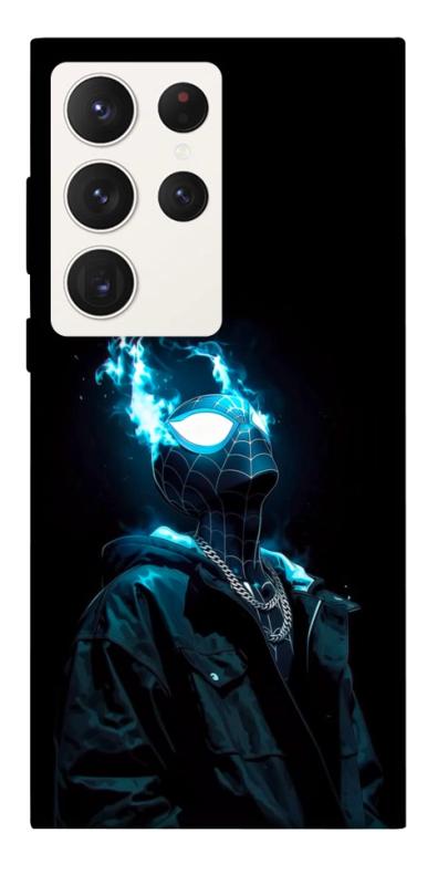 Чехол itsPrint Black spiderman для Samsung Galaxy S23 Ultra, детские, купить оптом с доставкой