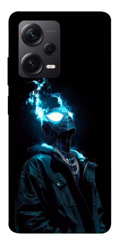 Чехол itsPrint Black spiderman для Xiaomi Redmi Note 12 Pro+ 5G, детские, купить оптом с доставкой