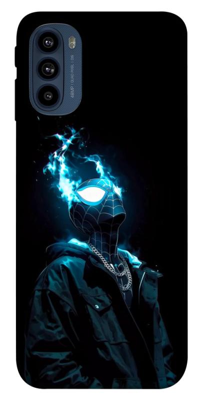 Чехол itsPrint Black spiderman для Motorola Moto G41, детские, купить оптом с доставкой