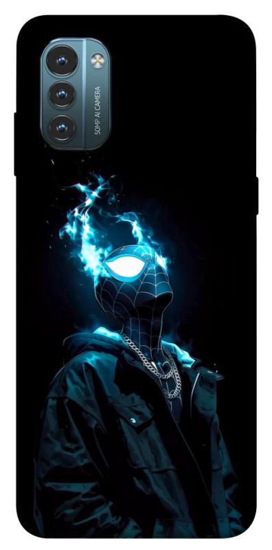 Чохол itsPrint Black spiderman для Nokia G21, дитячі, купити оптом з доставкою