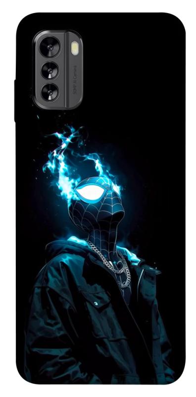 Чехол itsPrint Black spiderman для Nokia G60, детские, купить оптом с доставкой
